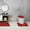 Black179, variant on Tuvgenk Bath Rugs Valentine'S Day Washable House Toilet Rug U-Shaped Red 8×16in Set Of3 Floor Mats