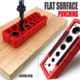 thumbnail image 4 of Woodworking Drilling Guide, 2mm 4mm 6mm 8mm 10mm 12mm Handheld Drill Guide  For DIY, 4 of 8