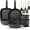 Black, variant on Astercook 22 Piece Pots and Pans Set Non Stick, Cookware Set with Detachable Handles, Induction Compatible & Oven Safe, Stackable Space-Saving Kitchen Cooking Set for RV, Camping & Home, Black