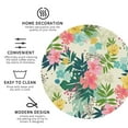 thumbnail image 4 of Balery 6 Pcs Tropical Flowersleather Coasters Set, Drink Table Cup Coasters For Living Room Kitchen Coffee Decor, 4 of 9