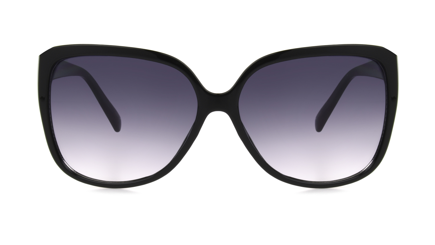 Sunsentials by Foster Grant Women's Black Butterfly Sunglasses