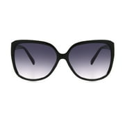 Sunsentials By Foster Grant Women's Butterfly Sunglasses, Black