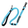 thumbnail image 4 of Cinturón de seguridad para mascotas, correa para caminar para perros, correa de nailon reflectante antipérdida para entrenamiento (azul), 4 of 5
