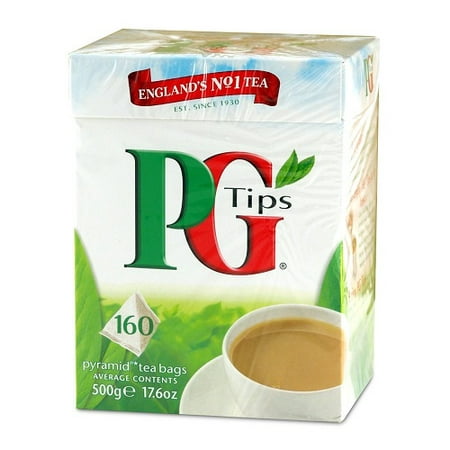 PG Tips, Pyramid Tea Bag, 160 Count Boxes