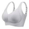 thumbnail image 3 of Daystry Plus Size Everyday Bras for Women Full Coverage Soft Sleep Wirefree Bras New Upgrade, 3 of 11