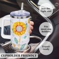thumbnail image 5 of 40th Birthday Gifts for Women, 40 oz Tumbler with Handle and Straw, Womens 40th Birthday Gift Ideas Mug, 1984 Birthday Gifts for Women Cup, Vacuum Stainless Steel Insulated with Leak Proof Lid, 5 of 6