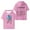 Pink, variant on Lorde Ultrasound World Tour 2025 Merch Hooded T-Shirts Women Men Short Sleeve Tee Casual Fashion Clothes