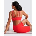 thumbnail image 4 of Sujetador deportivo CRZ YOGA Softness Mold Butterluxe con cuello en V para mujer, 4 of 5