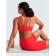 thumbnail image 4 of Sostén CRZ YOGA Butterluxe Escote en V Sin Aros Doble Tirantes Rojo S, 4 of 5