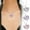 WhiteWH, variant on Iumwxz Mothers Day Gifts Mother'S Inlaid Pendant Heart Shaped Two-tone Necklace Fashion Jewelr Gifts for Mom Alloy Rollbacks on Essentials