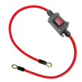 thumbnail image 1 of DC12V Inline Wire Dual Side Wiring 25A IP67 Switch, 1 of 5