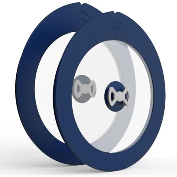 2 Pack Replacement Lids for Pyrex 7402-PC 6/7 Cup Glass Containers Mixing Bowl Silicone Storage Cover Leakproof Navy