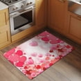 thumbnail image 2 of Pink Love Entryway Rug 2'x3'&nbsp; Non Slip Front Door Mats, Valentine's Day Fantasy Heart Romantic Modern Entrance Rugs Indoor Outdoor Carpet, Washable Floor Mats Small Area Rug for Bedroom Kitchen, 2 of 8