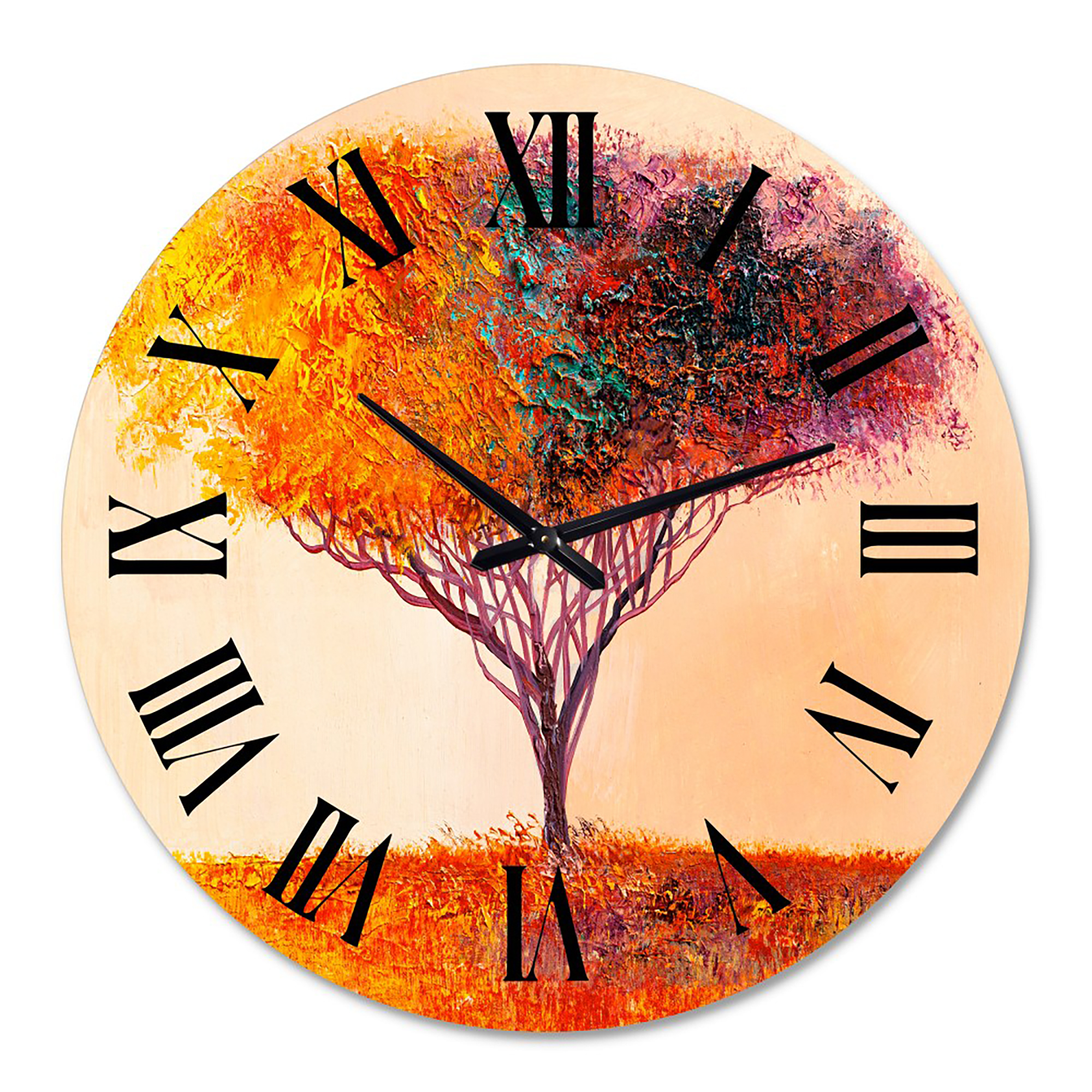 Designart 1 in Quartz Modern/Contemporary Wall Clock