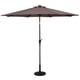thumbnail image 4 of Sombrilla Solar Costway para Patio de 254 cm con Luz LED bronceado, 4 of 8