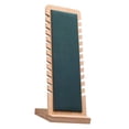 thumbnail image 3 of Bamboo necklace display stand organizer with soft mat, nice workmanship, durable 10x9.5x26cm, 3 of 9