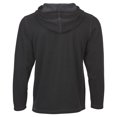 thumbnail image 3 of Men's Heather Black Eugene Emeralds Baja Fleece Pullover Hoodie, 3 of 3
