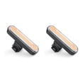 thumbnail image 3 of relayinert Turn Signal Light 100lm Remote Control Taillight IPX4 Waterproof Rechargeable Bike Warning Light, Red Black BK600 2Set, 3 of 6