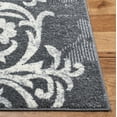 thumbnail image 3 of SAFAVIEH Adirondack Hortense Floral Area Rug, Charcoal/Ivory, 9' x 12', 3 of 7