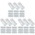 thumbnail image 2 of icolorfuled 30Pcs Mini Loaf Pans with Lids Mini Loaf Baking Pans Thicken Rectangular Foil Baking Pan, 2 of 7