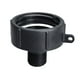 thumbnail image 1 of Conector De Manguera De Jardín Sin Fugas Adaptador De Reemplazo De Válvulas De Tanque Ibc Para La Construcción Del Sistema De Agua Del Hogar 60X6 Rosca 2 "A 0.75" Kearding HA036256-00, 1 of 6