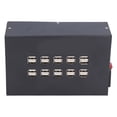 thumbnail image 1 of 20-Port Aluminum Alloy USB Charging Station Hub with Surge/Overcurrent/Overvoltage Protection, 5V Output, 220V 50Hz Input, Compact & Lightweight Design for Home, Office, Library - Model USB-20D, 1 of 6