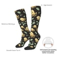 thumbnail image 4 of Yiaed Octopuses And Leaves Print Great elasticity Adult Stockings Sports socks for Men and Women, 4 of 6