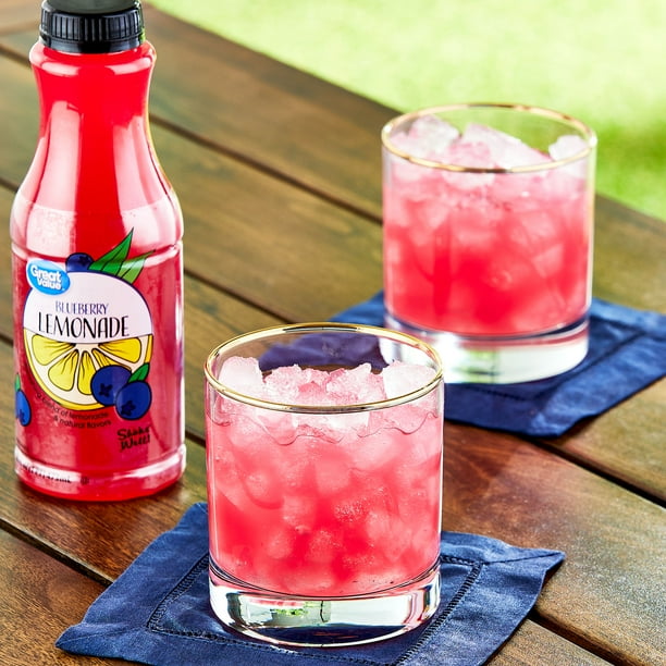 Great Value Blueberry Lemonade, 16 fl oz Office Refreshment