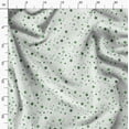 thumbnail image 3 of Soimoi Green Modal Satin Fabric Stars Star Print Fabric by the Yard 42 Inch Wide, 3 of 6