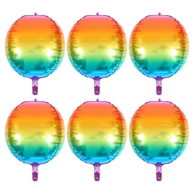 CIMAXIC Party 6Pcs Fashionable Party Decorations Adorable Photo Props Creative Prop Balloons,21.65"X21.65"X21.65"