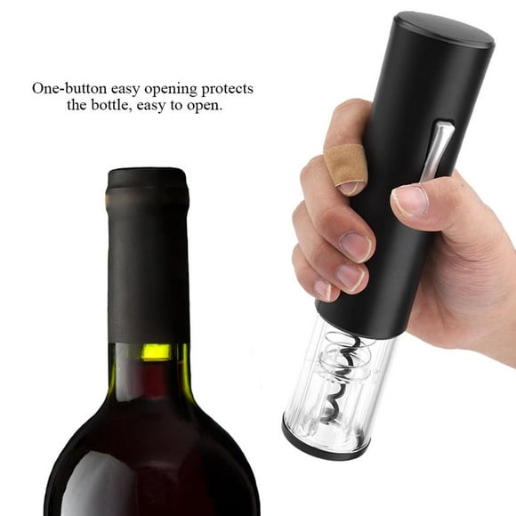 Household ABS Electric Wine Opener Bottle Electric Corkscrew Electric Bottle Opener Opener Corkscrew (Battery Not Included)