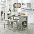 thumbnail image 5 of Brook Creek 5 Piece Counter Set Gray, 5 of 6