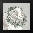 thumbnail image 2 of Tavoletti, Anne 12x12 Black Modern Framed Museum Art Print Titled - Modern Farmhouse XIII Snowflakes, 2 of 5