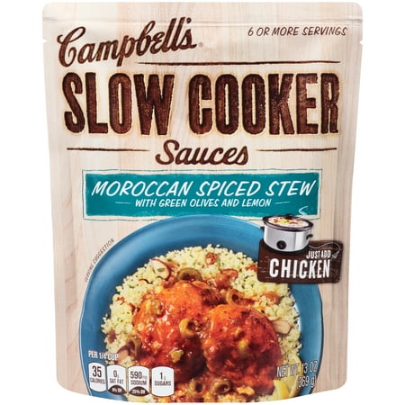 Campbell's Slow Cooker Sauces Moroccan Spiced Stew 13oz