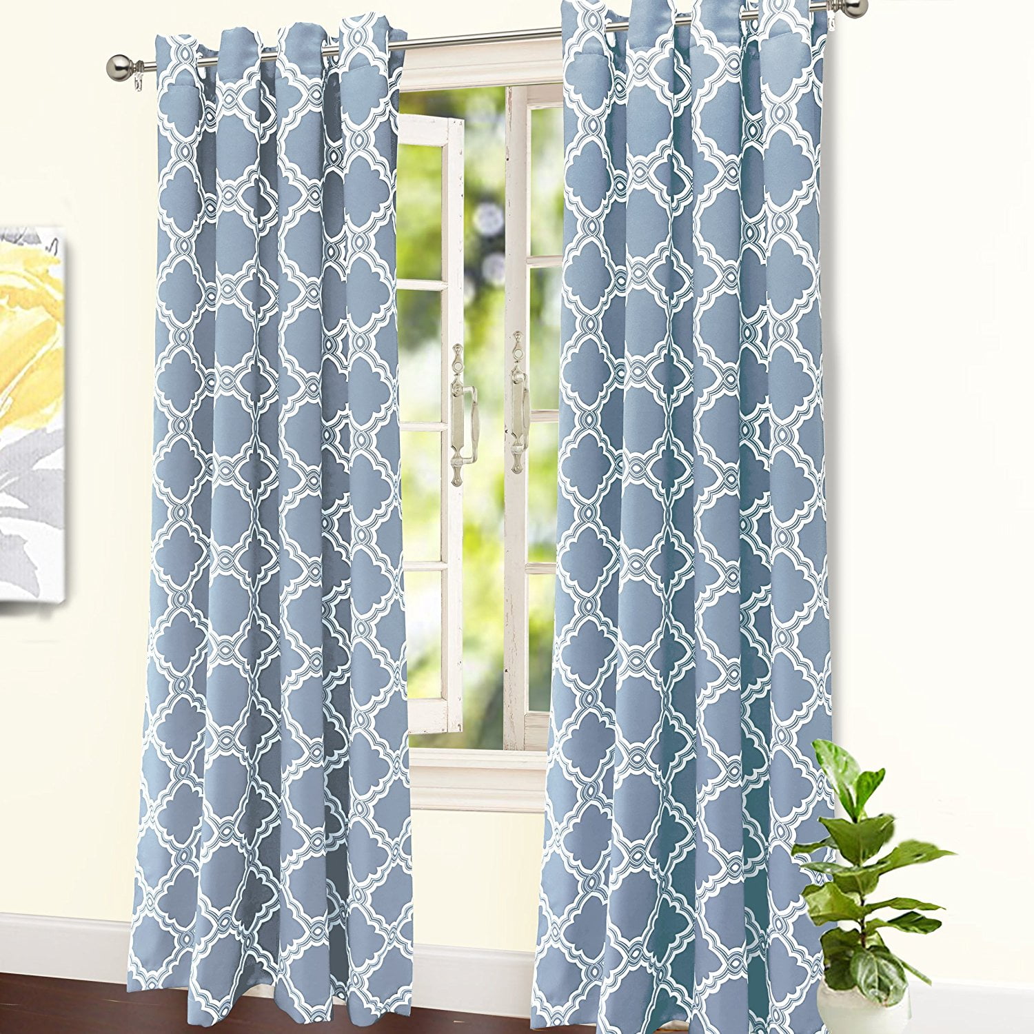 Contemporary Patterned Curtains Photos Cantik