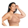 thumbnail image 6 of Glamorise Bramour Gramercy Luxe Lace Bralette Wirefree Bra 7012 (Women's & Women's Plus), 6 of 9