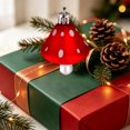 thumbnail image 5 of 1 Pc Mushroom Ornaments Christmas Tree Hanging Decorations Plastic Mushroom Hanging Ornaments Festive Decor for Christmas Tree and Holiday Party, 2.95x1.89 Inch, Red, 5 of 5