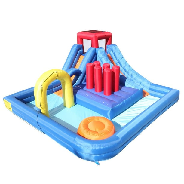 jumper with water slide