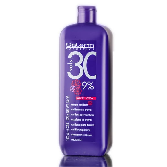 Salerm Aloe Cream Developer 30 Volume - 36 oz