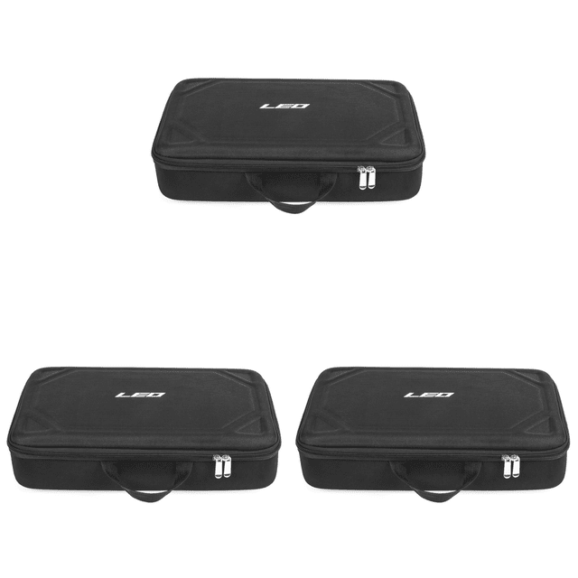 Pesca al aire libre anzuelo contenedor EVA Hard Shell 600D bolsas de accesorios de nailon