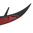 thumbnail image 3 of 2pcs Rear Bumper Canard Splitter Vent Fin Replacement for MercedesBenz W176 AMG Line 20132018, 3 of 3