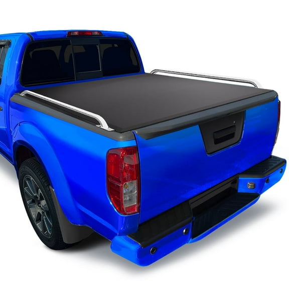 Tyger Auto T2 Low Profile Soft Roll-up Truck Bed Tonneau Cover Compatible with 2022-2026 Nissan Frontier | 5' (60") Bed | TG-BC2N6057