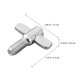 thumbnail image 2 of WRISTBIQUE 10Ud Tornillos Para Kit De Batería En Plata Con Aleación De Aluminio Seguros Y Duraderos, 2 of 8