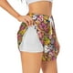 thumbnail image 1 of Balery Fruit-Flavored Ice-Cream Pantalones cortos deportivos para mujer con forro y dos bolsillos, elásticos, para entrenamiento, gimnasio, yoga-X-Large, 1 of 7
