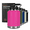Shocking Pink, variant on LOEL Insulated Stainless Steel Sports Water Bottle with Non-Slip Handle & Magnetic Lid, Leak-Proof, Keeps Drinks Cool/Warm, 54oz - Ideal for Travel, Gym, Office, Camping