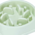 thumbnail image 5 of Comedero lento para perros, evita resbalones y derrames, promueve la digestión, comedero lento para gatos, color verde claro 007, 5 of 5