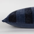 thumbnail image 2 of Rizzy Home 14" x 26" Cotton Viscose Velvet Pillow Cover in Navy, 2 of 2