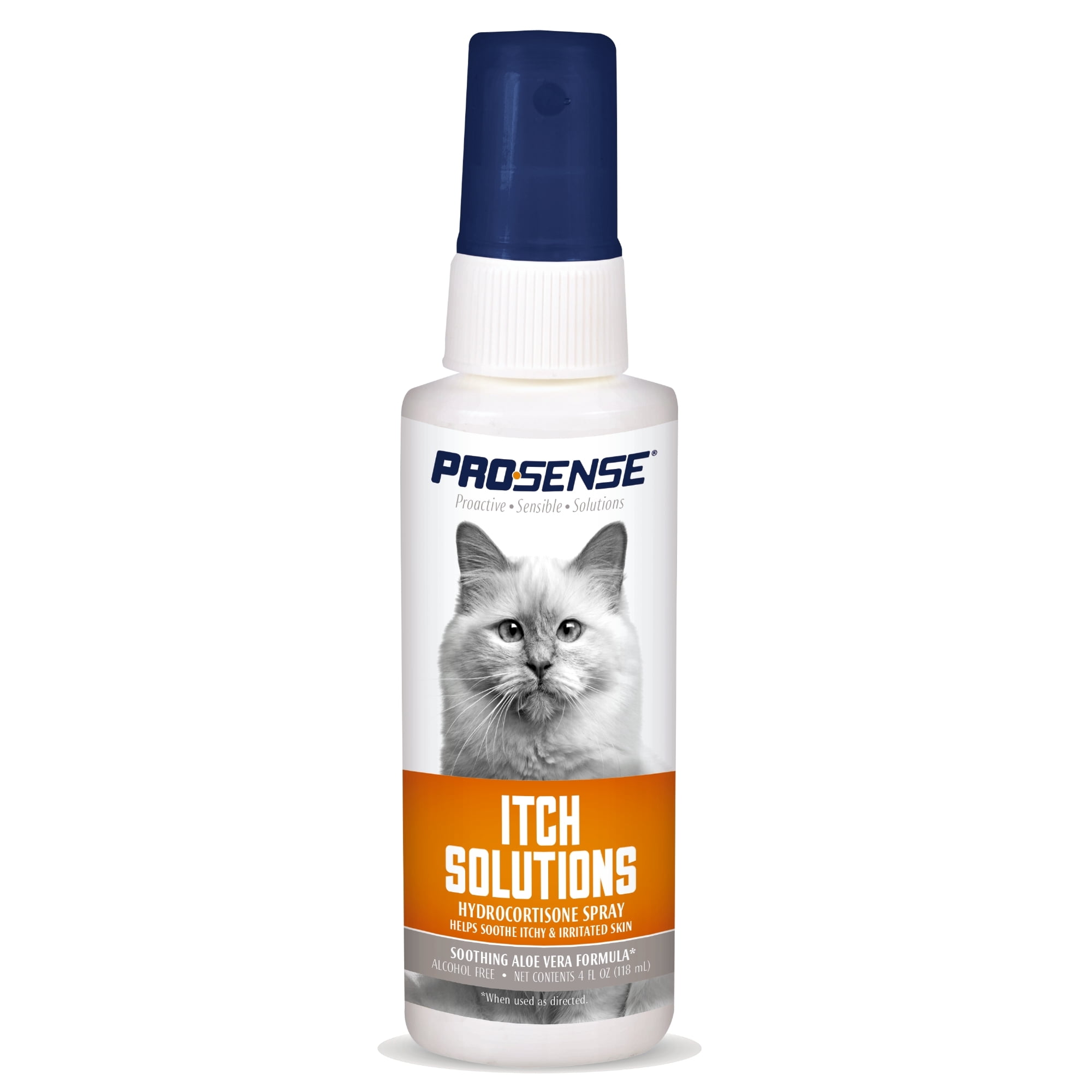 Pro-Sense Itch Solutions Cat Hydrocortisone Spray, 4 oz.