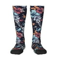 thumbnail image 2 of Lsque Flowers ad Butterflies Printed Crew Socks Men's Women's LightWeight Thin Casual Calf Socks ,Knee High Socks,Cotton Socks, 2 of 9