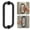 Black-8 inch, variant on Xdziklosj Glass Shower Door Handle Bathroom Shower Gate Replacement Handle Back to Back 304 Stainless Steel Pull Hardware for Sliding Frameless Bathroom Door Pull (6 or 8 inch)
